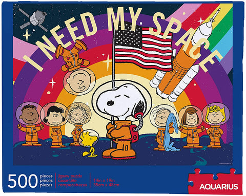 Peanuts: Snoopy In Space 500 pc Jigsaw Puzzle - Officially Licensed